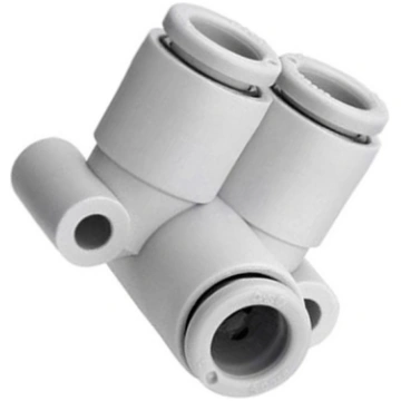 Push-in fitting; angled 90°; -1÷10bar; polypropyle