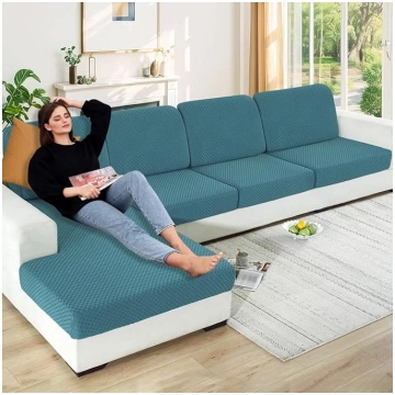 YEMYHOM Stretch-Kissenbezüge für Einzelkissen, Sof