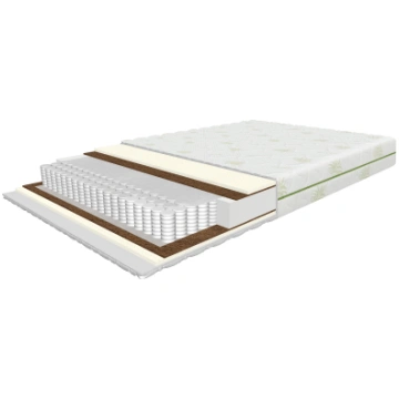Matracis Extra Multipocket 90x200 cm, ar kokosu un