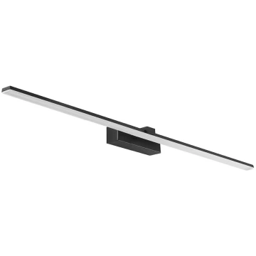 LED sienas lampa virs spoguļa 60cm ZD122, melna -