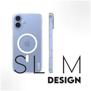 CARE Flagship case with White MagSafe iPhone 16 Pl