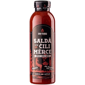 Mērce saldā čili Oaka BBQ 600g