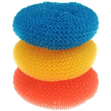 Plastmasas beržamais sūklis-vīšķis "Toro", 3 gab