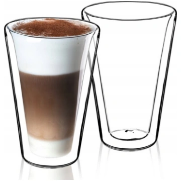 Termiskās glāzes Latte dzērieniem un kokteiļiem, 2