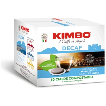 Dosettes de café 44 mm Kimbo Mélange Décaféiné