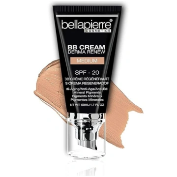 bellapierre BB krēms ar SPF 20 - tonēts saules aiz