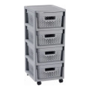 Curver Infinity Wheeled grāmatu skapis 231558 [na]