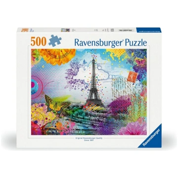 Ravensburger - Puzzle Postcard from Paris 500p (12