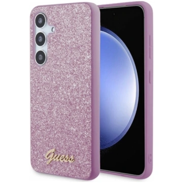 GUESS Glitter Script case for Samsung Galaxy S24 -