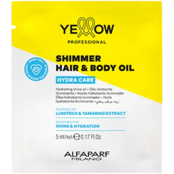 YELLOW HYDRA CARE testeris - mitrinoša eļļa matiem