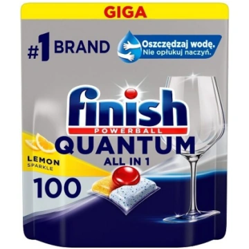 Tabletes trauku mazgāšanas automātiem FINISH Quant