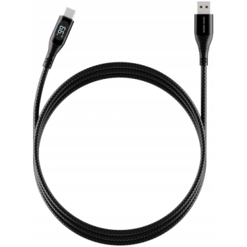 Kabel USB Mobile Origin USB-A - USB-C 1.5 m Czarny