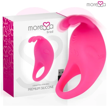 MORESSA - BRAD PREMIUM SILICONE RECHARGEABLE PINK