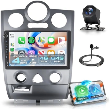 4G+64G bezvadu Carplay Android auto radio priekš R