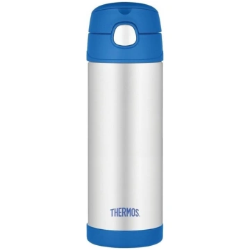 Termopudele ar salmiņu FUNtainer, 470 ml, violeta