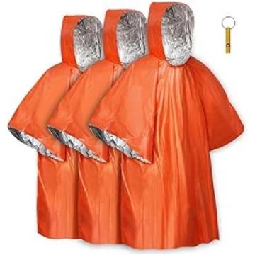 flintronic Rescue Blanket, Rescue Film, Pack of 3 