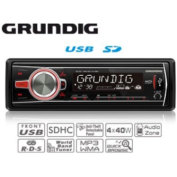 GRUNDIG GX-30 Automagnetola ar USB/SD/AUX