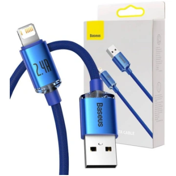 Baseus Crystal Shine cable USB to Lightning, 2.4A,