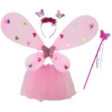 LEAN Toys Fairy Costume Butterfly Disguise Outfit 