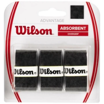 ADVANTAGE OVERGRIP BK 3PK WILSON