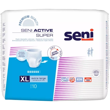 SENI Active Super XL biksītes, 10 gab