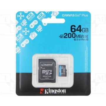 Memory card; microSDXC; 64GB; Class 10 UHS I U3; R