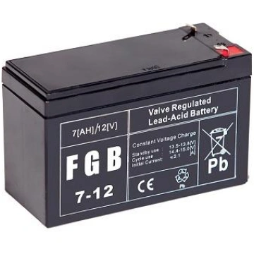 EMU BATTERY 12V 7AH VRLA/FGB7-12