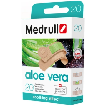 Medrull plāksteri Aloe Vera, 20gb