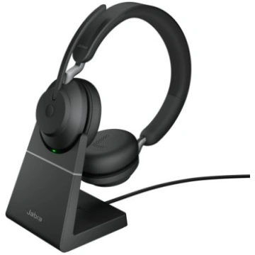 Jabra Evolve2 65 UC Stereo, W. Stand, USB-A