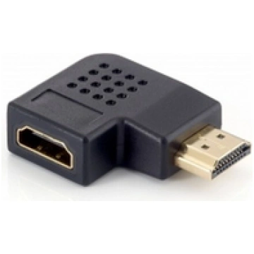 Adapter AV Equip HDMI katowy black (118910) ( 1189