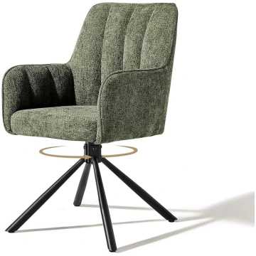 CLIPOP 360° Swivel Chair without Casters with Meta
