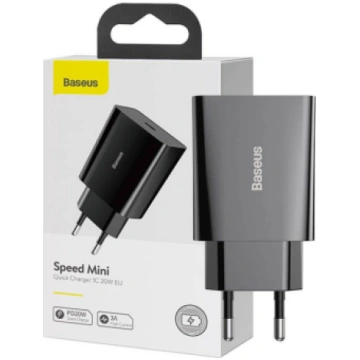 Baseus Baseus Speed Mini Quick Charger, USB-C, PD,