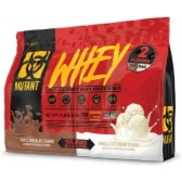 Mutant Whey 2 Flavours, Triple Chocolate & Vanilla