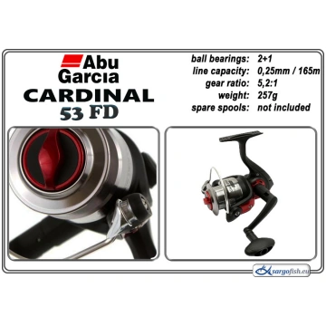 Spole ABU GARCIA Cardinal - 53 FD | AG-C53FD
