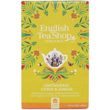 English Tea Shop , Herbata Lemongrass, Ginger & Ci