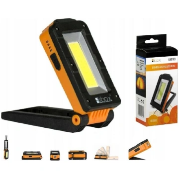Uzlādējams lukturis Tiross TS-1981, 3W LED priekšā