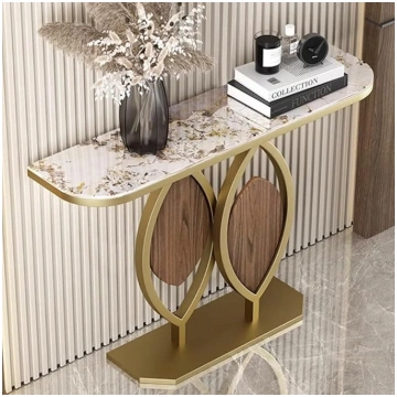 Generisch Slim Glamorous Console Table, 80cm Long 