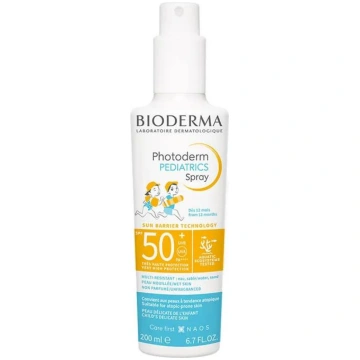 "Bioderma Photoderm Pediatrics" purškiklis Spf50+ 