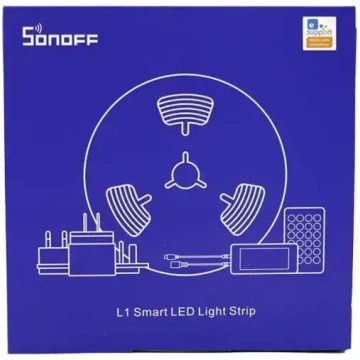 Viedā LED gaismas lente Sonoff L1 RGB (2m)