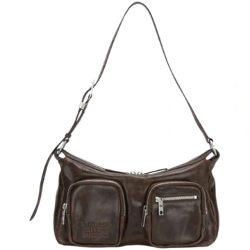 Outpocket Hobo washed brown pull-up MARGESHERWOOD
