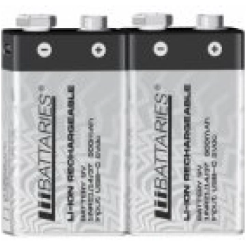 Liibattaries USB-C Rechargeable batteries Lithium-