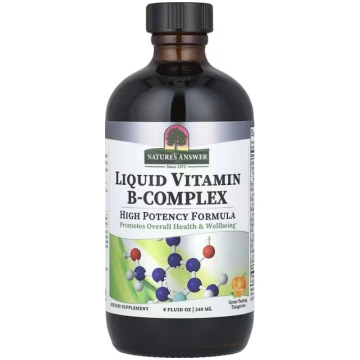 Nature's Answer, Liquid Vitamin B-Complex, Ta