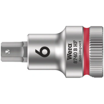 8740 B HF Zyklop bit socket with holding function,