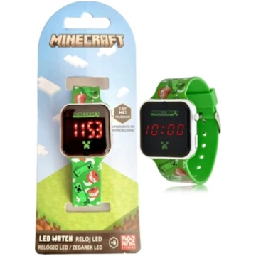 Euroswan Zegarek dziecicy na rk cyfrowy Minecraft 