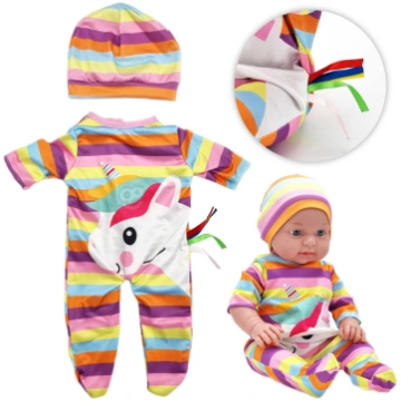 Woopie Leļļu apģērbu komplekts, rompers, vienradža