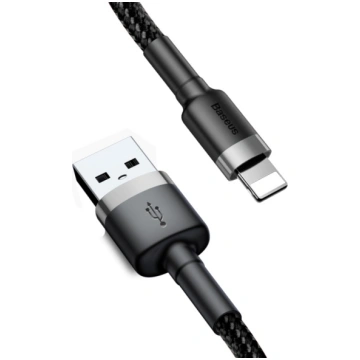 BASEUS CABLE USB-A TO LIGHTNING 1M GRAY ( CALKLF B