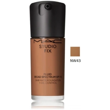 MAC Studio Fix Fluid SPF 15 matēts grima pamats - 
