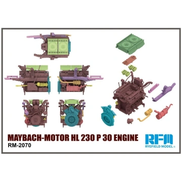Maybach-Motor HL 230 P 30 Engine Rye Field Model