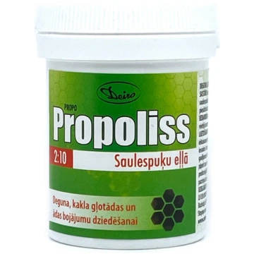 Deiro Propoliss Saulespuķu eļļā 30g