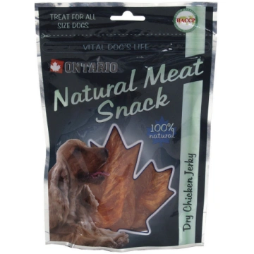 Gardums suņiem Ontario Dry Chicken Jerky, 0.07 kg